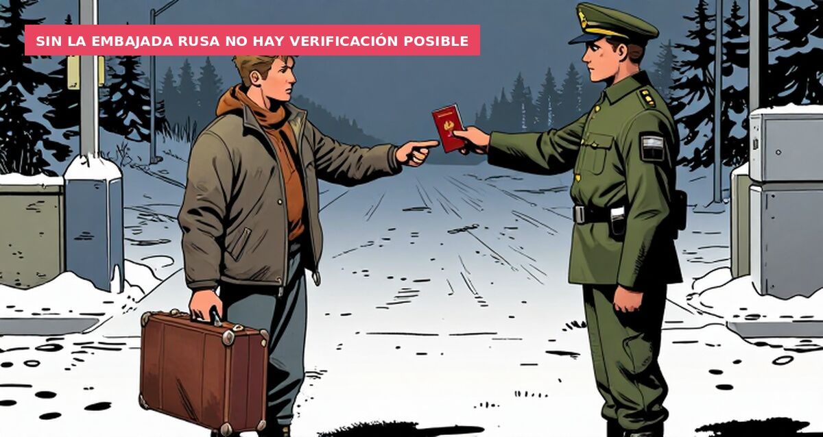 Sin la embajada rusa no hay verificación posible