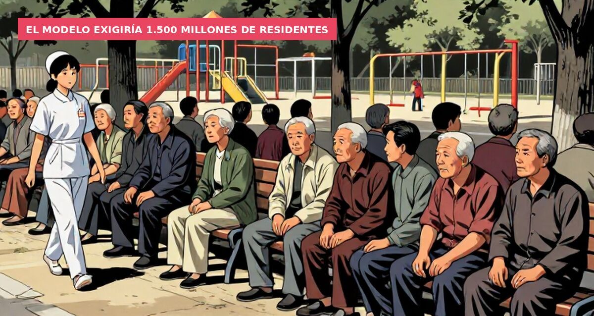 El modelo exigiría 1.500 millones de residentes