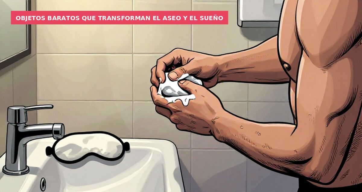 Objetos baratos que transforman el aseo y el sueño