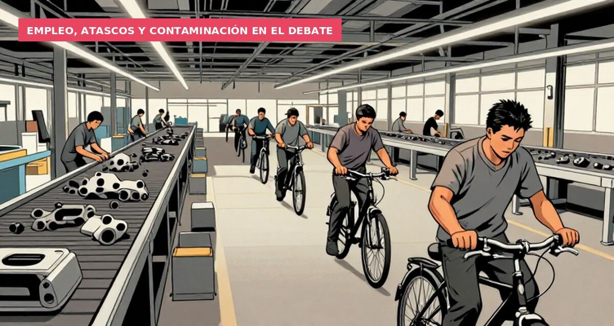 Empleo, atascos y contaminación en el debate