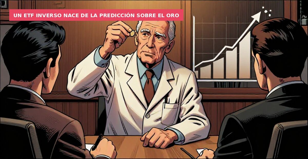 Un ETF inverso nace de la predicción sobre el oro