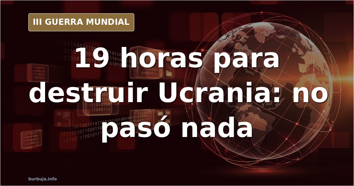 Mapa desaturado de Ucrania con siluetas de equipo militar y humo lejano en el horizonte durante la guerra