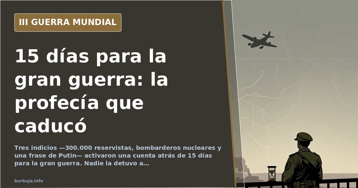 Silueta de un bombardero estratégico sobre un mapa de Europa del Este con columnas de humo en el horizonte, ilustración docum