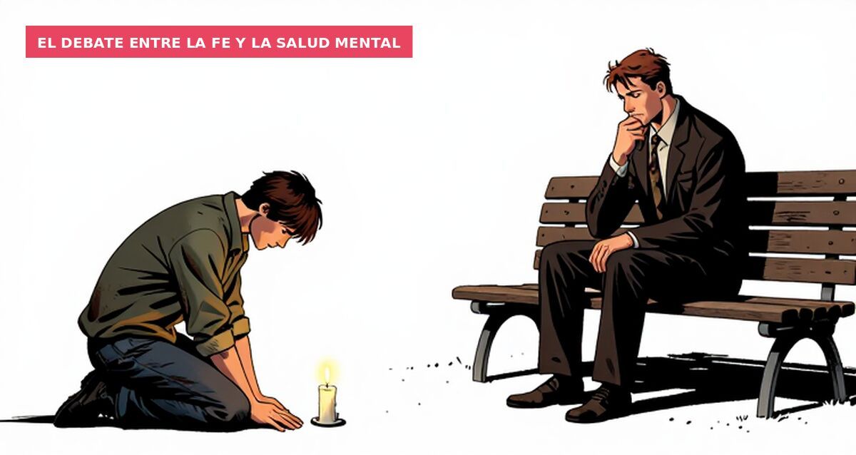 El debate entre la fe y la salud mental