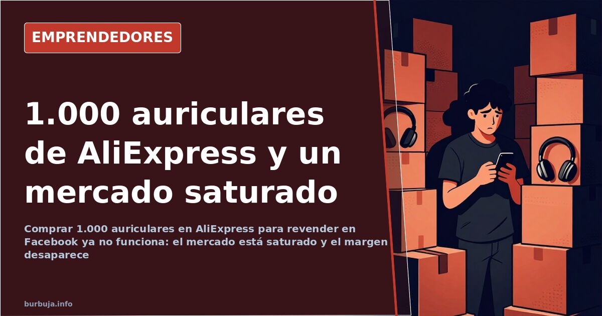 Starting a business in Spain: 1,000 AliExpress headphones with no way out