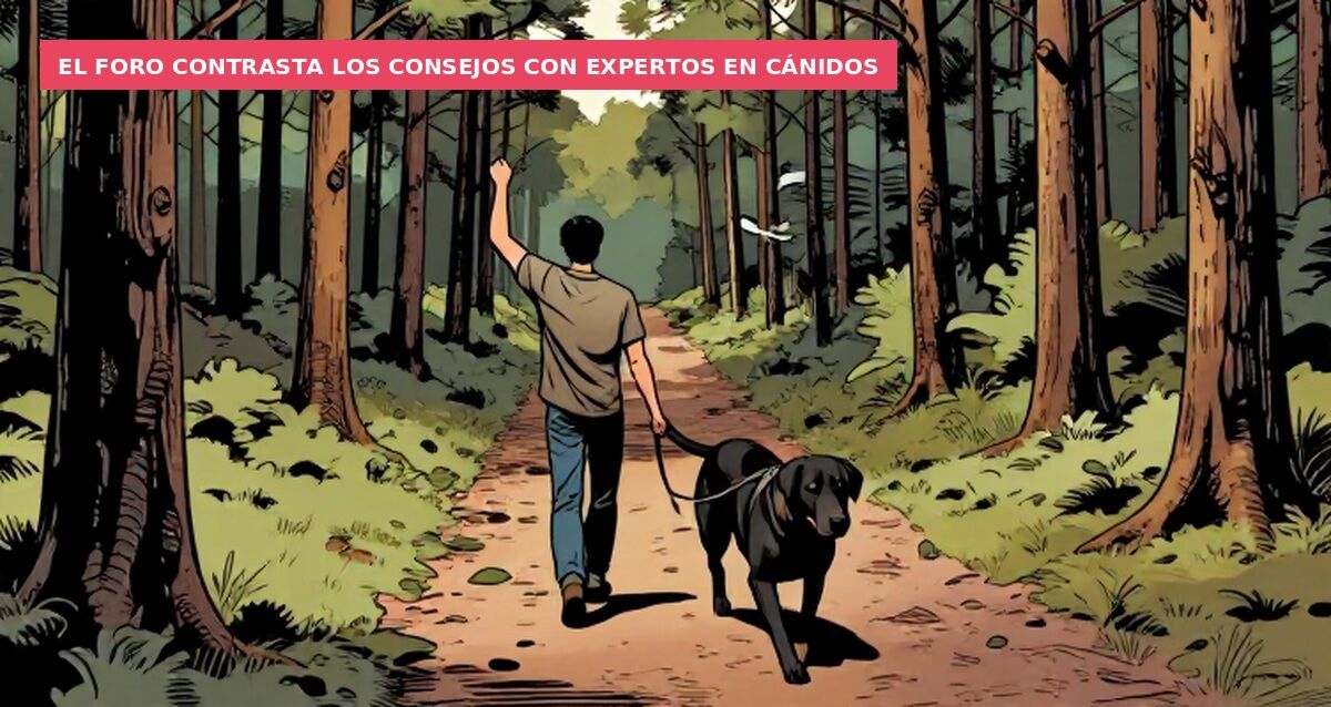 El foro contrasta los consejos con expertos en cánidos