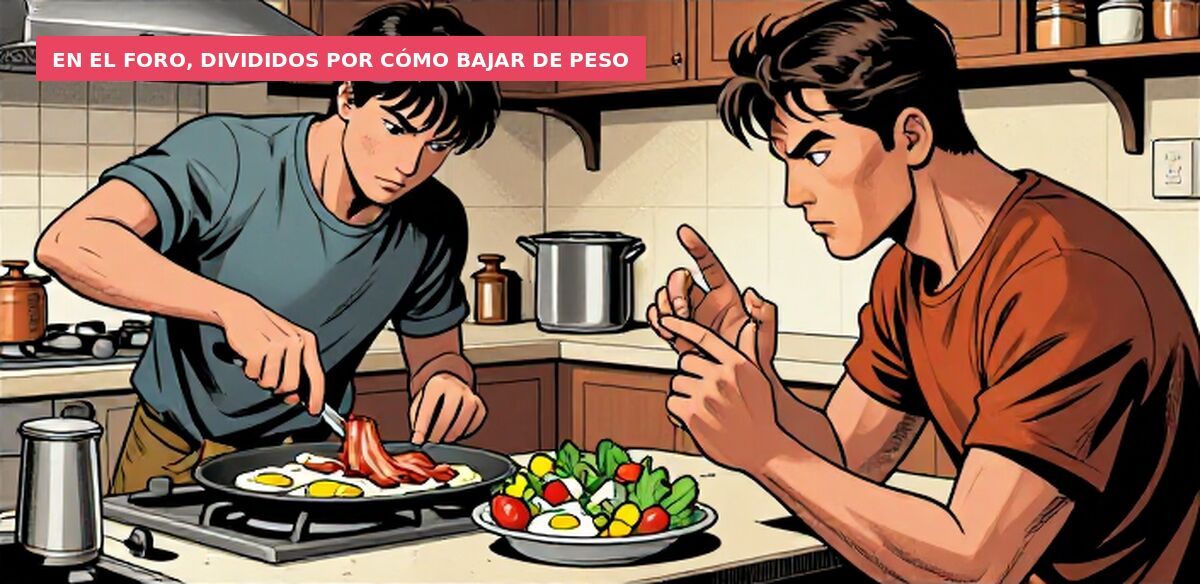 En el foro, divididos por cómo bajar de peso