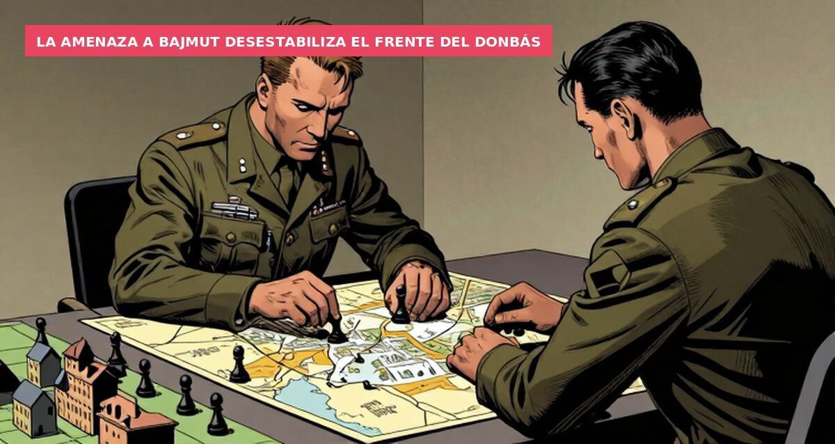 La amenaza a Bajmut desestabiliza el frente del Donbás