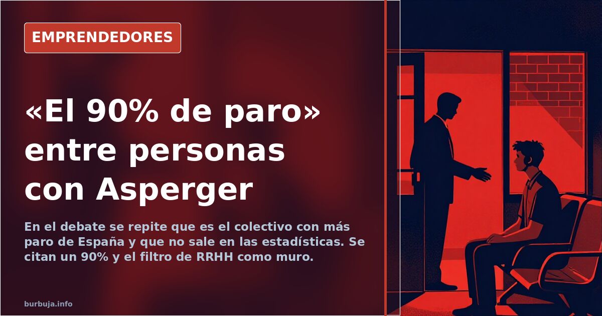 Asperger's and employment: '90% unemployment,' according to one account