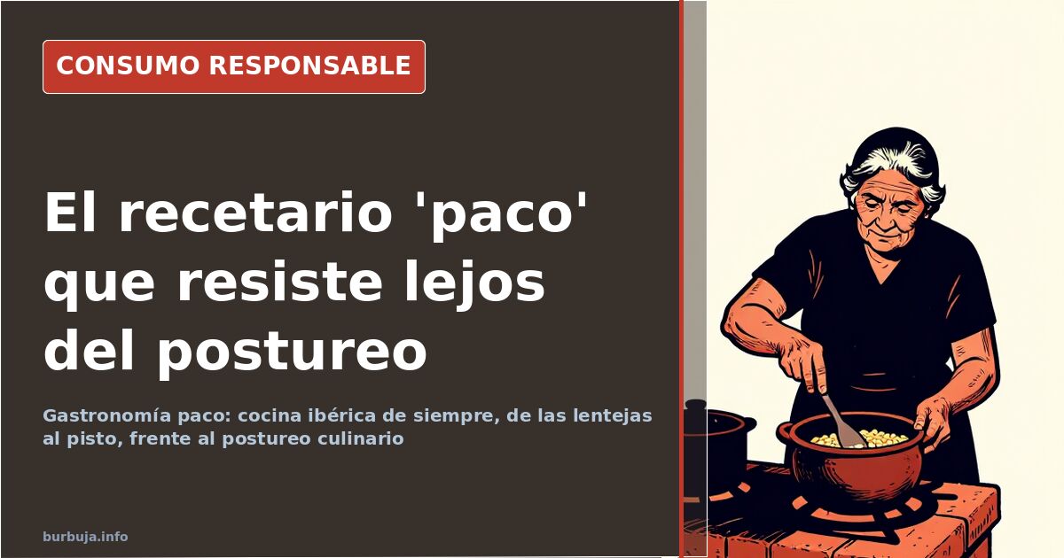 Paco Gastronomy: Iberian Recipes Beyond the Pose