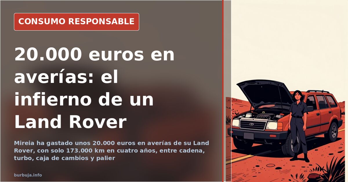 A Land Rover and 20.000 euros in repairs in just four years