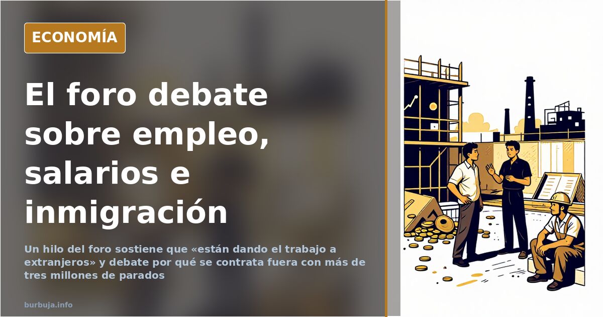 Imagen de archivo sobre el mercado laboral y la inmigración