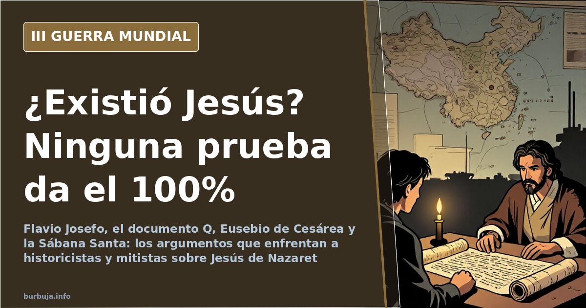 The Historical Existence of Jesus: No One Has 100% Certainty