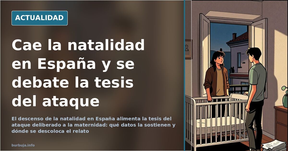 Spain's falling birth rate: the 'attack on motherhood' thesis
