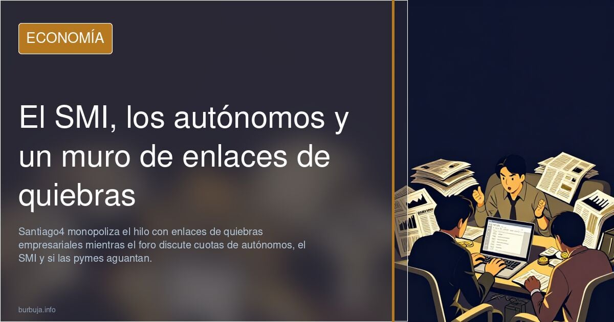 España a la cabeza de las bancarrotas empresariales de la UE