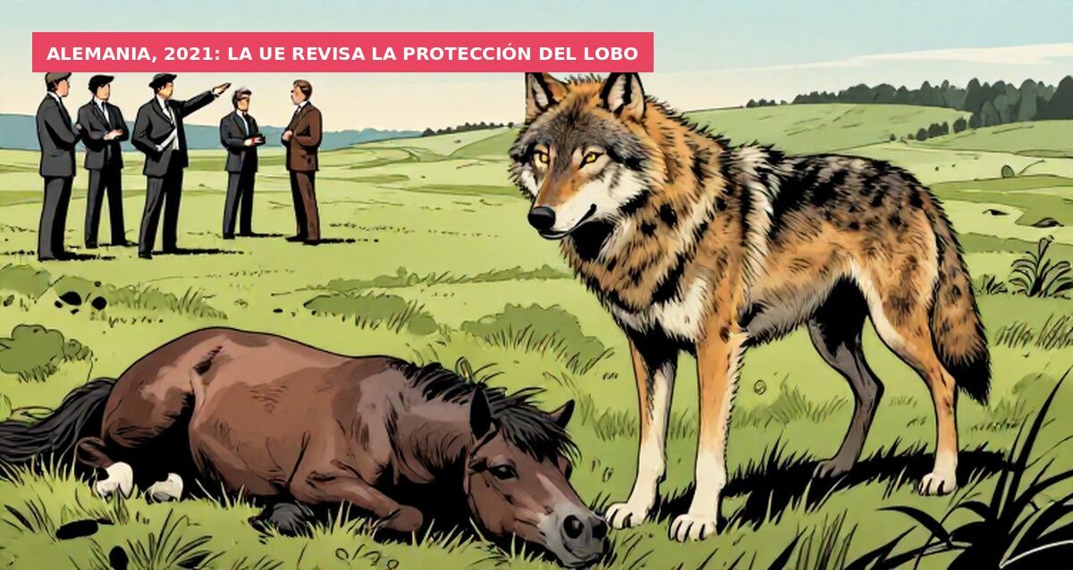 Alemania, 2021: la UE revisa la protección del lobo