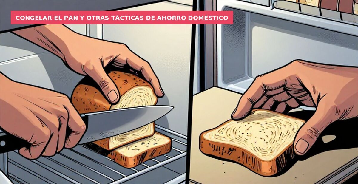 Congelar el pan y otras tácticas de ahorro doméstico
