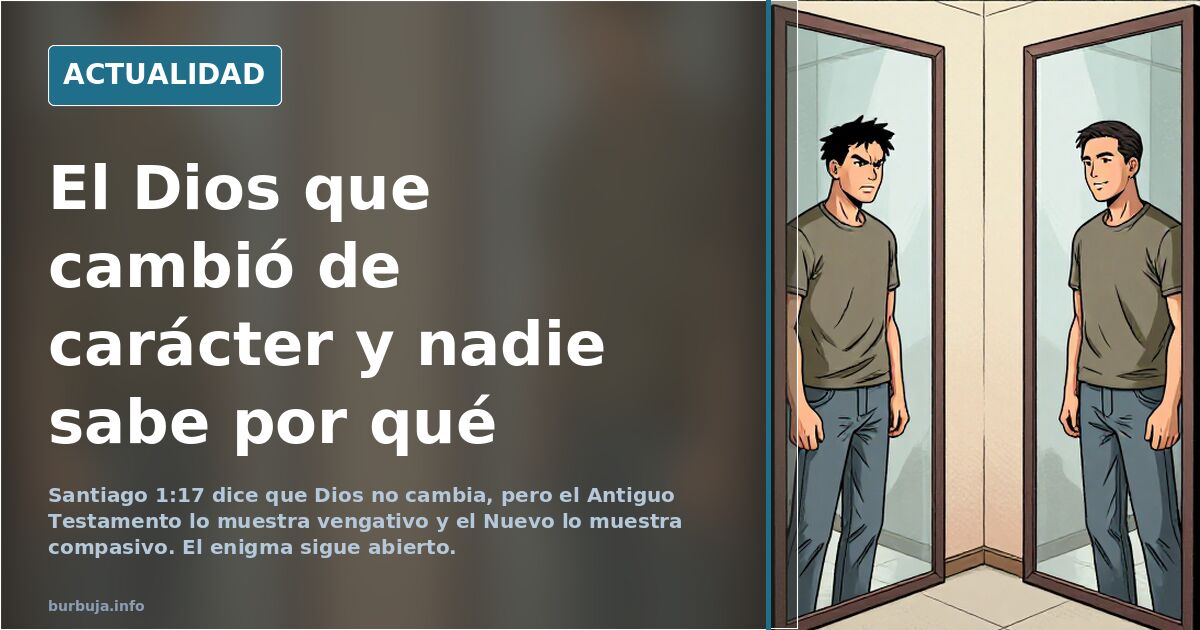 Escena editorial del sacrificio de Isaac detenido, símbolo del cambio de carácter entre el Antiguo y el Nuevo Testamento