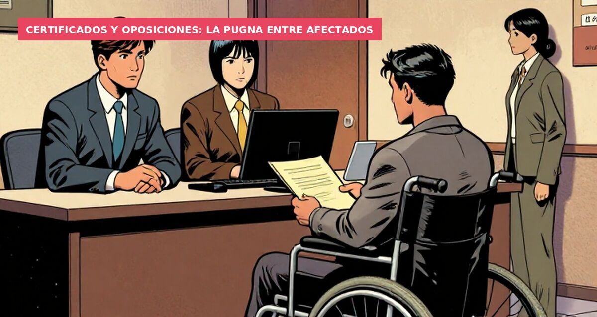 Certificados y oposiciones: la pugna entre afectados