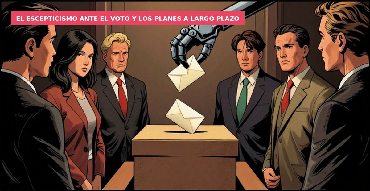 El escepticismo ante el voto y los planes a largo plazo