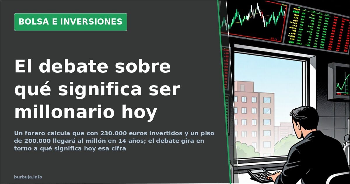 Is one million euros enough to be a millionaire in Spain?