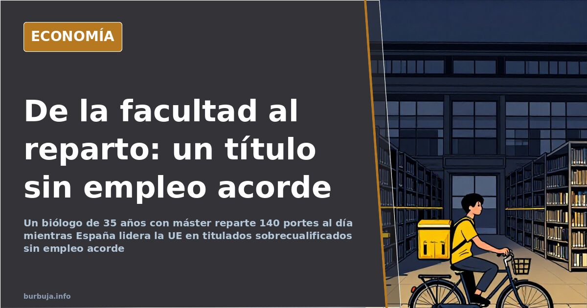 Why Spain leads the EU in overqualified graduates