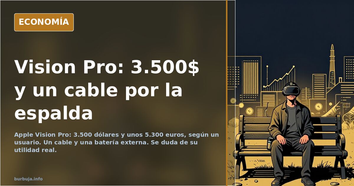 Apple Vision Pro: $3,500 Price Tag and Doubts About Its Usefulness