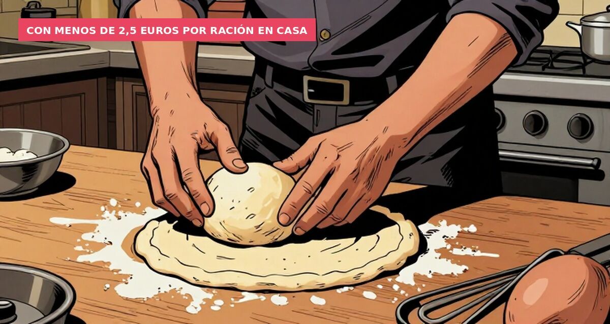Con menos de 2,5 euros por ración en casa