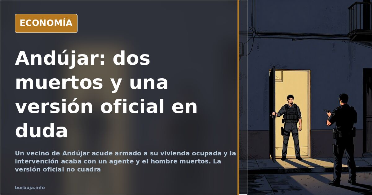 Andújar: un policía mata a su compañero y la versión no cuadra