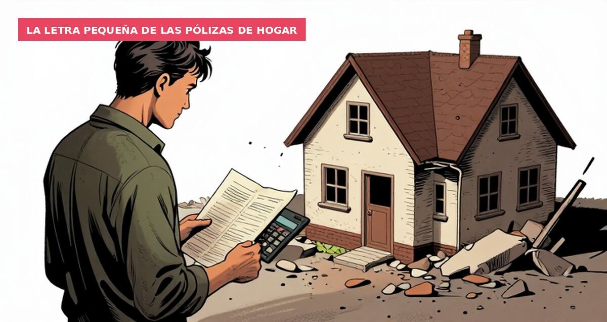 La letra pequeña de las pólizas de hogar