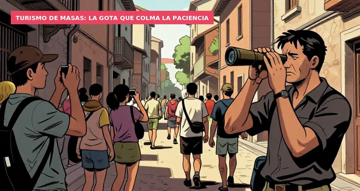 Turismo de masas: la gota que colma la paciencia