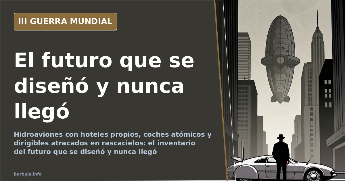 Los inventos del pasado que prometieron un futuro que no llegó