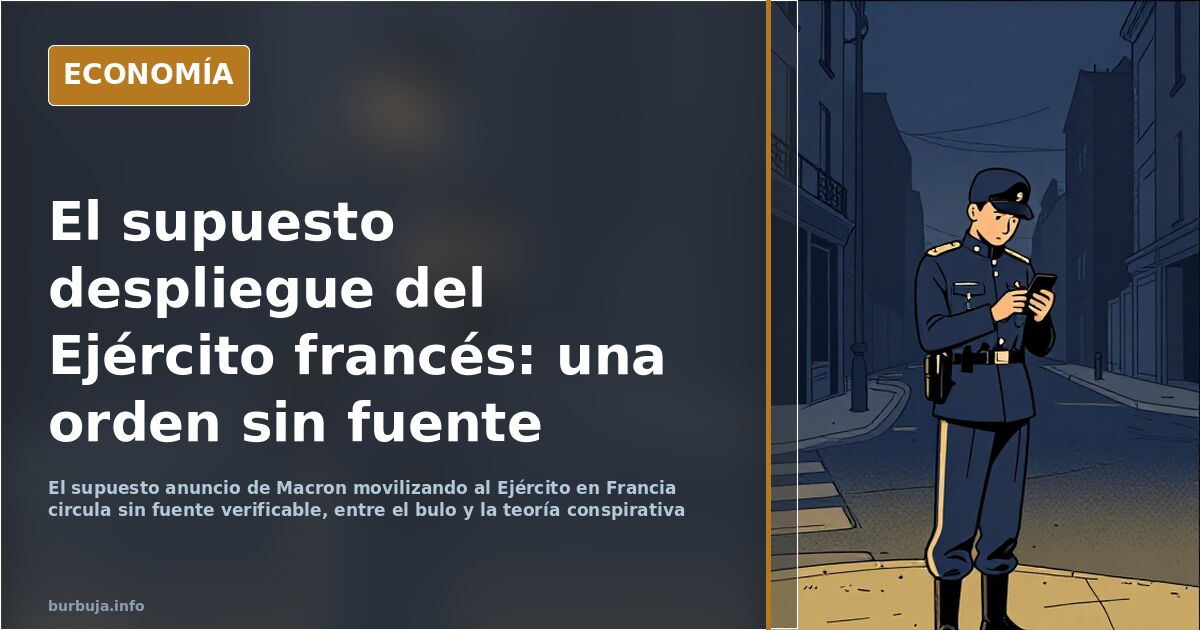 Imagen de archivo de una calle urbana, sin relación verificada con la supuesta movilización del Ejército francés