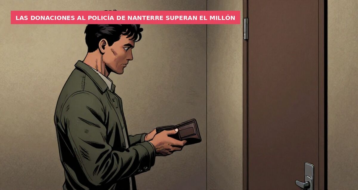 Las donaciones al policía de Nanterre superan el millón