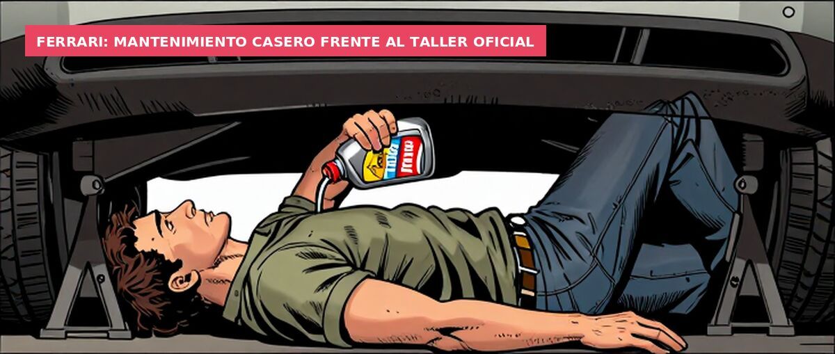 Ferrari: mantenimiento casero frente al taller oficial