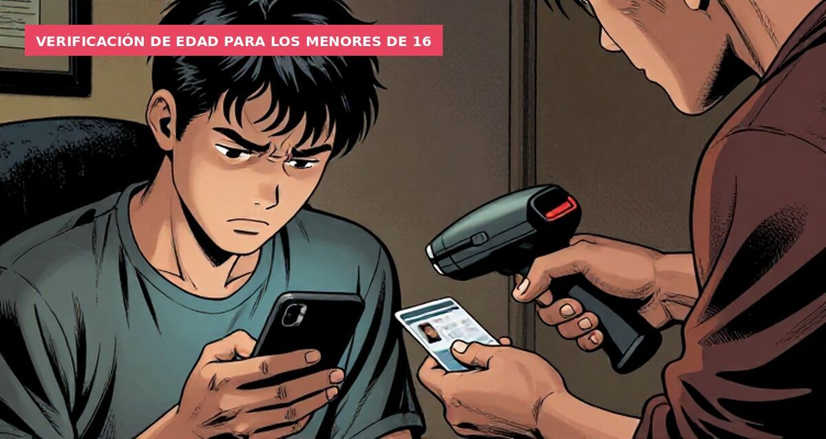 Verificación de edad para los menores de 16