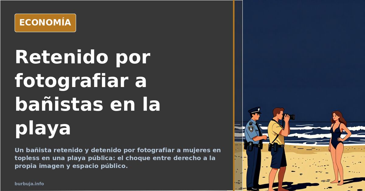 Fotos sin consentimiento en la playa: qué dice la ley