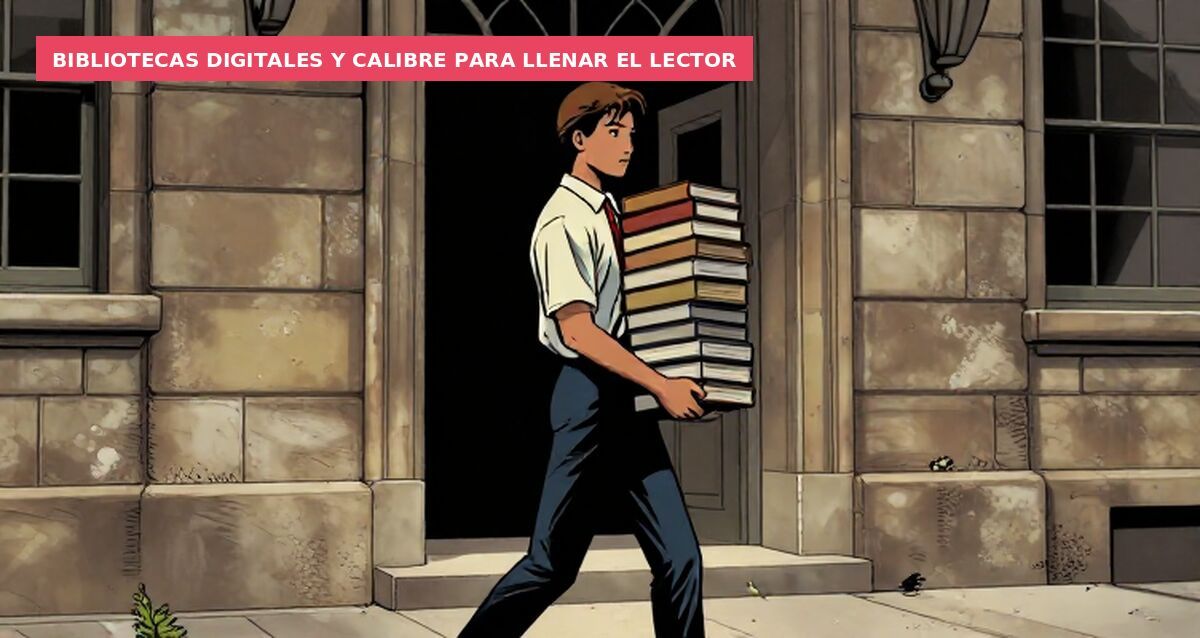 Bibliotecas digitales y Calibre para llenar el lector