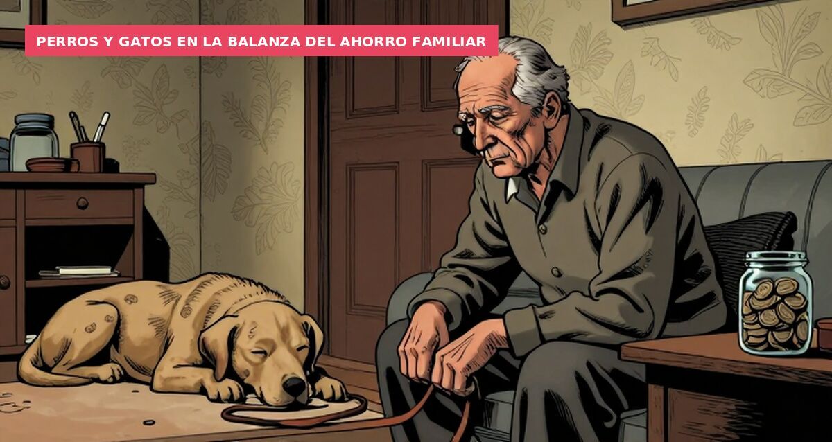 Perros y gatos en la balanza del ahorro familiar