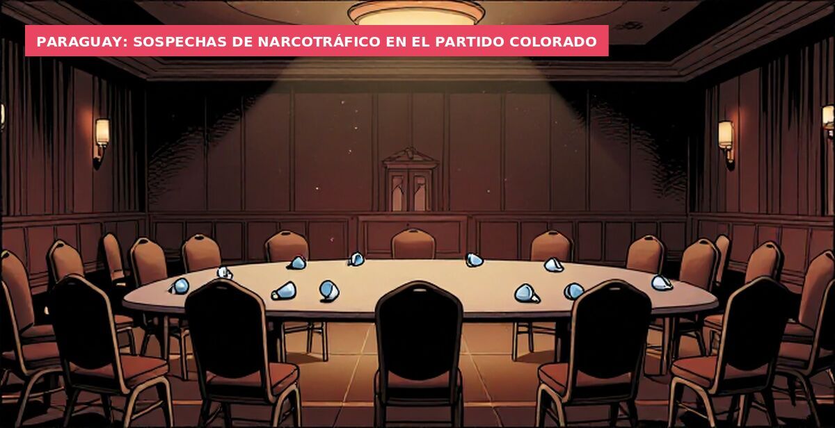 Paraguay: sospechas de narcotráfico en el Partido Colorado