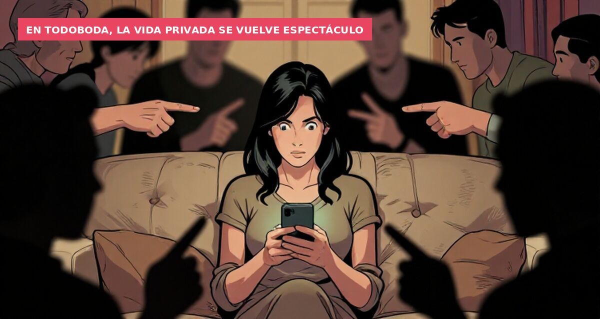 En Todoboda, la vida privada se vuelve espectáculo