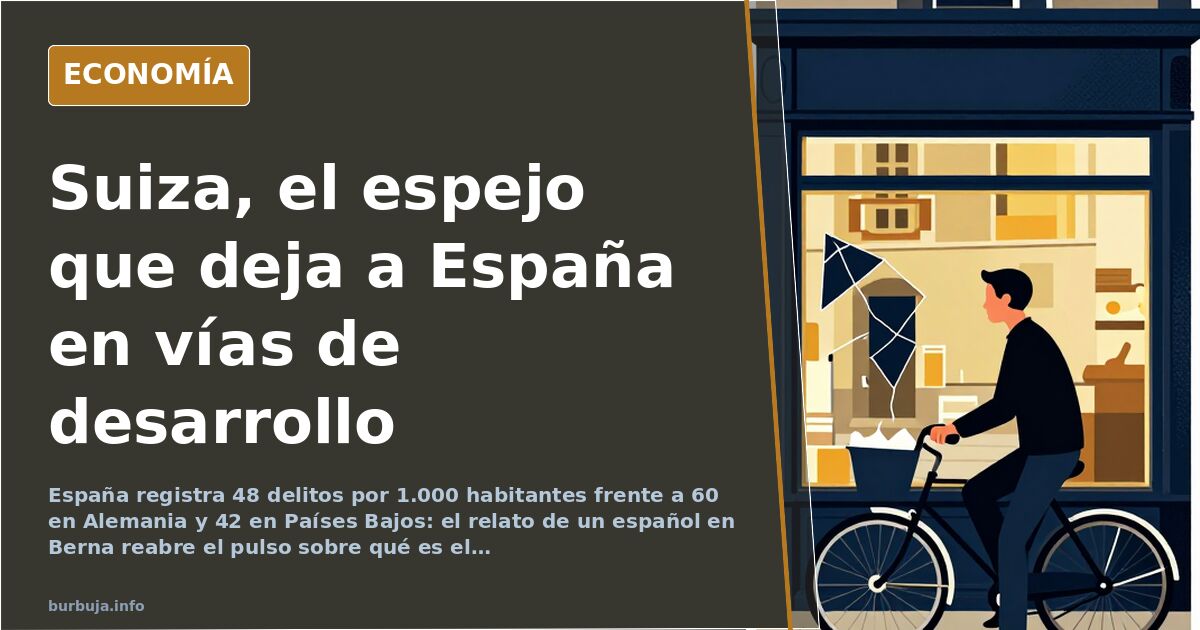 Suiza contra España: seguridad, precios y ruido en el punto de mira