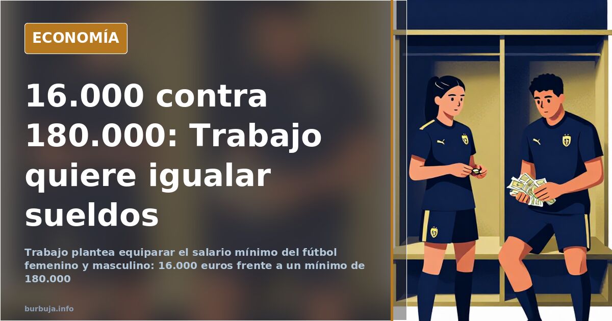 Graderío semivacío de un estadio de fútbol femenino con marcador iluminado que muestra cifras de salario mínimo anual