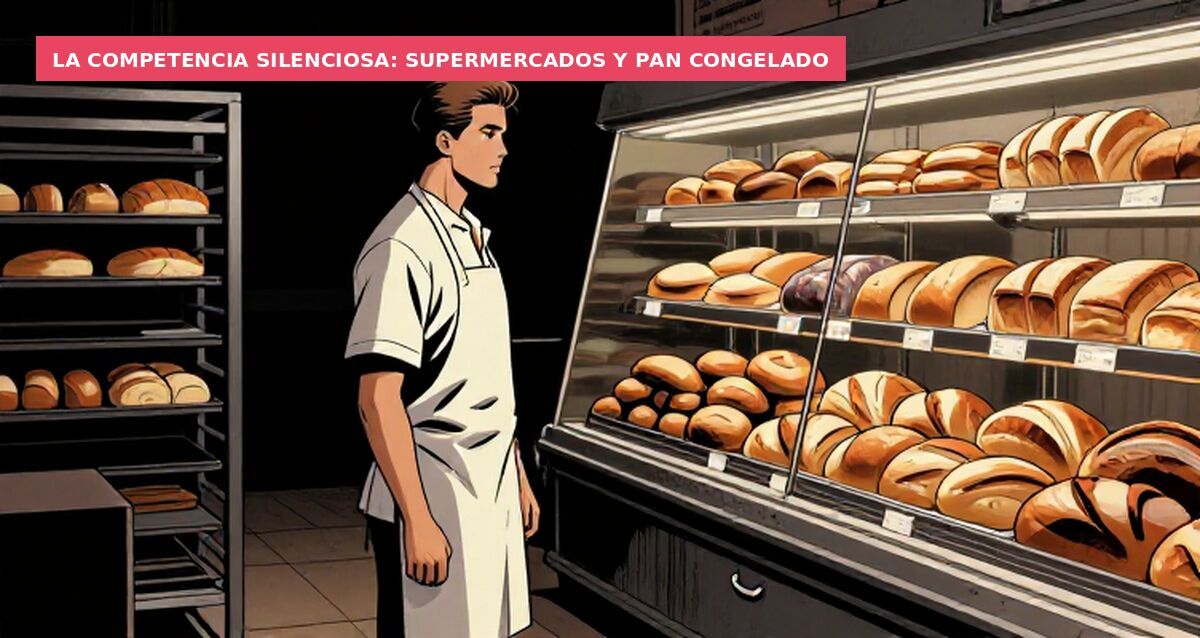 La competencia silenciosa: supermercados y pan congelado