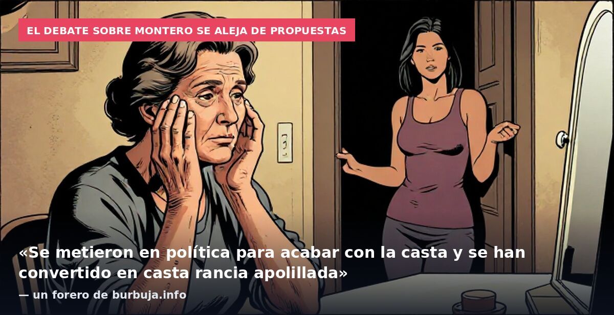 Irene Montero está muy debilitada