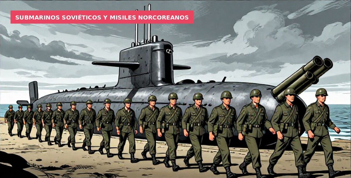 Submarinos soviéticos y misiles norcoreanos