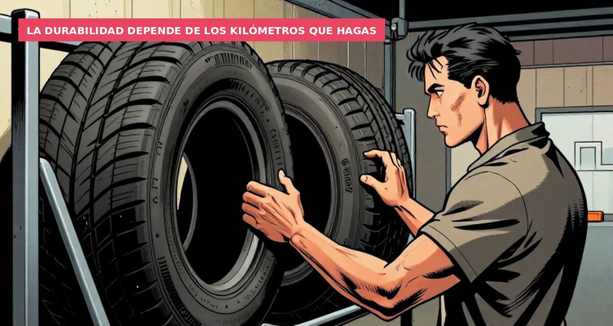 La durabilidad depende de los kilómetros que hagas