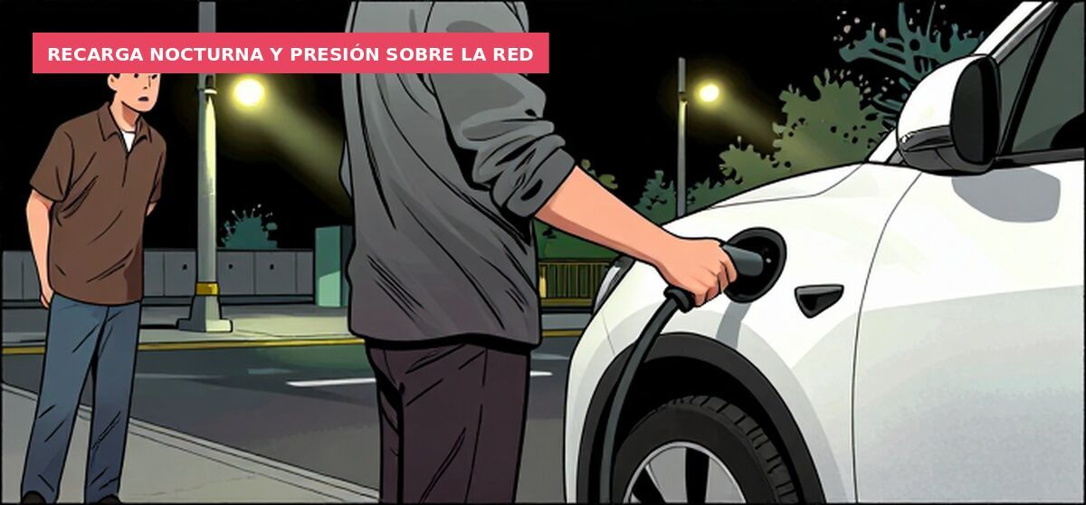 Recarga nocturna y presión sobre la red