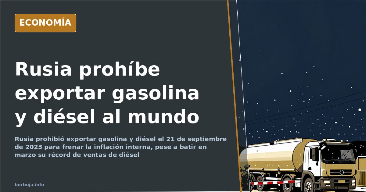 Surtidores de una estación de servicio en Rusia durante la prohibición de exportar gasolina y diésel