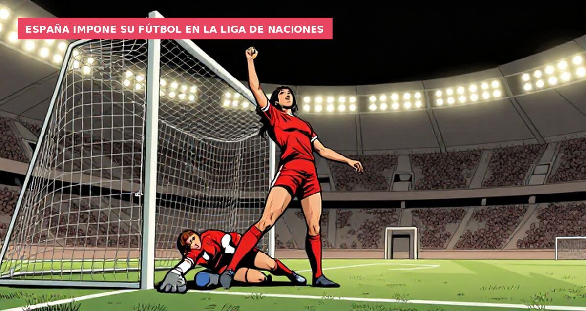 España impone su fútbol en la Liga de Naciones